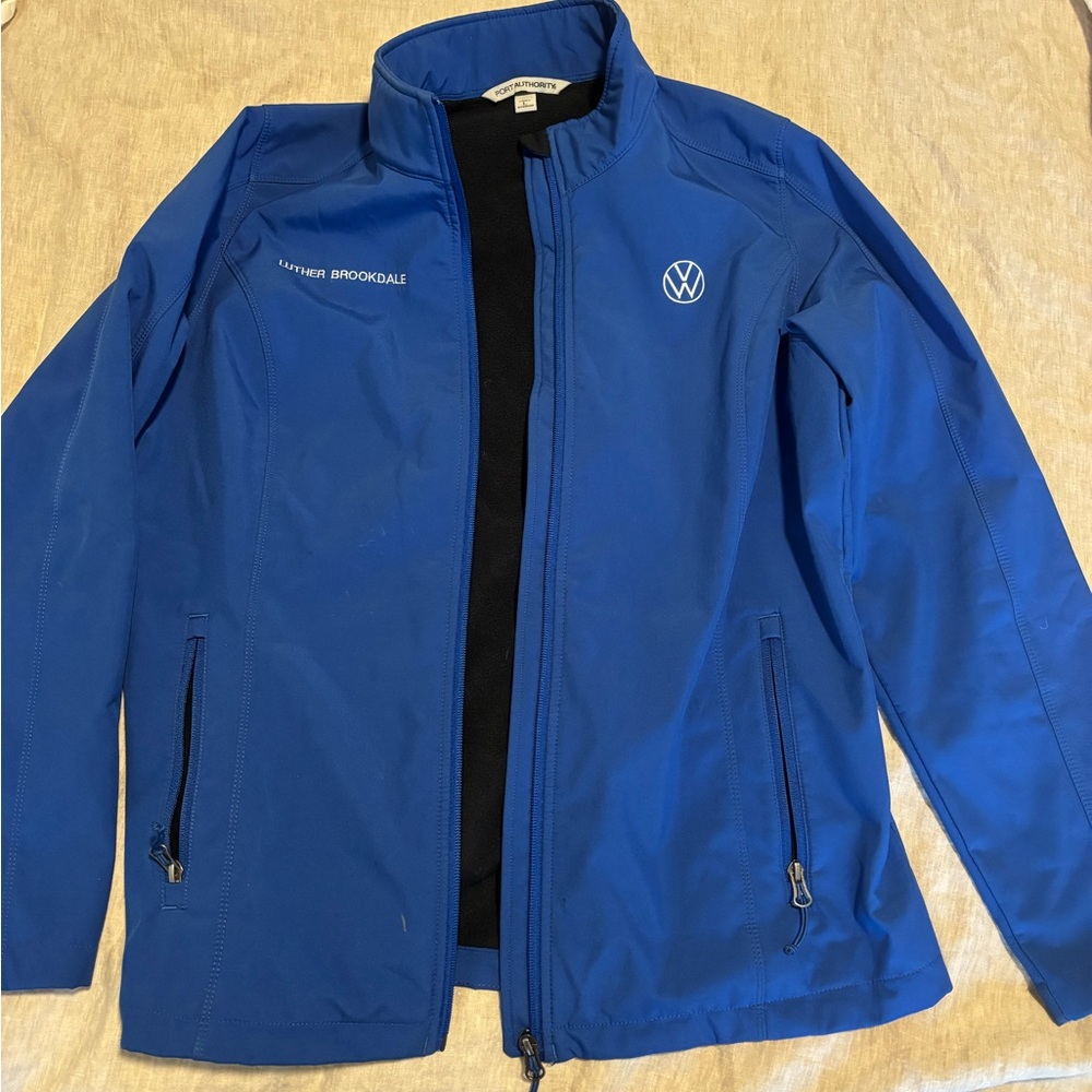 Volkswagen Blue Men's Windbreaker Jacket